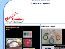 Tablet Screenshot of charstiescookies.com